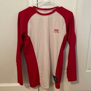 Mens medium Easton long sleeve dry fit material $8